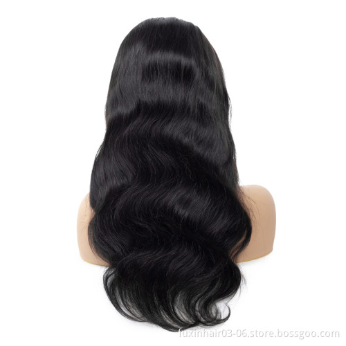 Discount Real Human Hair Long Wavy Lace Front Wig for Women Pineapple Wave Full Lace Wigs Brazilian Hair Swiss Lace Medium Brown